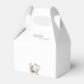 Ballotins Le Baby shower des animaux des bois (Arrière)