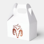 Ballotins Le bronze porte le bélier Zodiac (Arrière)