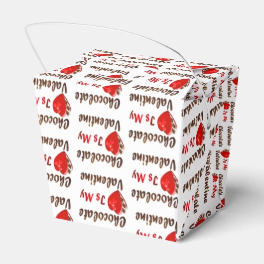 Ballotins Le chocolat est ma Saint Valentin (Arrière)