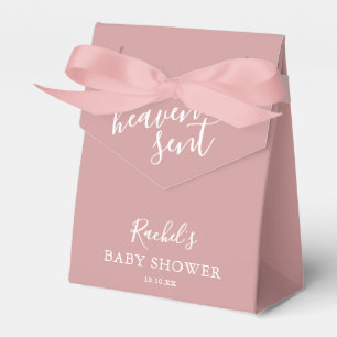 Ballotins Le Ciel a envoyé Dusty Rose rose fille Baby shower