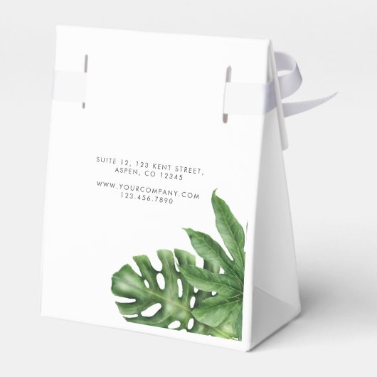 Ballotins Le feuillage vert tropical (Arrière)