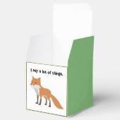 Ballotins Le Fox Dit... Drôle Conception Cartoon Mème Intern (Ouvert)