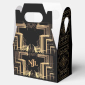 Ballotins Le Grand Design Gatsby Avec Un Monogramme (Ouvert)