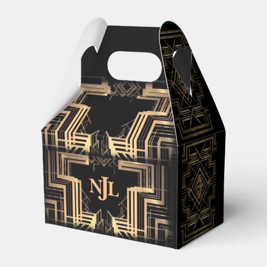 Ballotins Le Grand Design Gatsby Avec Un Monogramme (Verso)