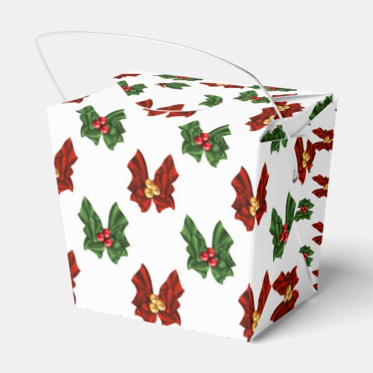 Ballotins Le motif de Noël Bow sort le ballotin (Arrière)