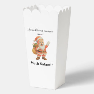 Ballotins Le Père Noël arrive en ville.. Avec du Salami !
