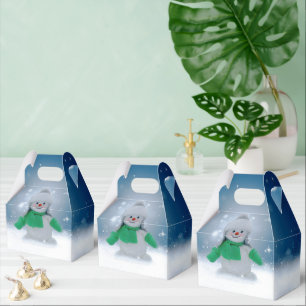 Ballotins Le personnage de bonhomme de neige de Noël adorabl