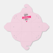 Ballotins Le rose de Saint Valentin branché (Déplié)