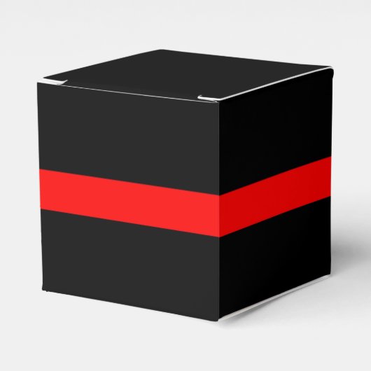 Ballotins Le Symbole mince rouge ligne horizontale noir (Verso)