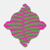 Ballotins Leaf Pink vert Sortir Ballotin (Déplié)