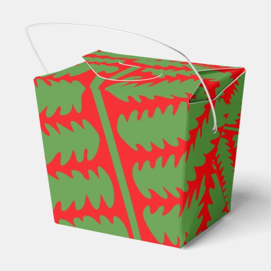 Ballotins Leaf rouge vert Sortir Ballotin (Arrière)