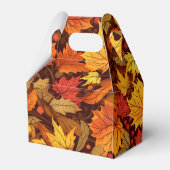 Ballotins Leafy Delights Automne Baby shower Invitation (Arrière)