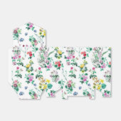 Ballotins Léger joli motif floral été (Déplié)