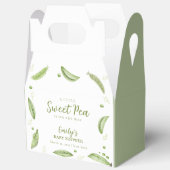 Ballotins Léger Vert Veggie Pois Doux Dans Baby shower De Po (Ouvrir)