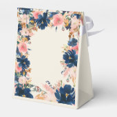 Ballotins L'élégance sauvage | Navy Blush & Gold Mariage (Arrière)