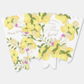 Ballotins Lemon Squeeze Anniversary Thank You (Déplié)