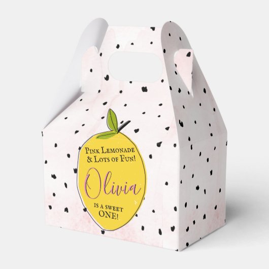 Ballotins Lemonade rose moderne 1er anniversaire (Verso)