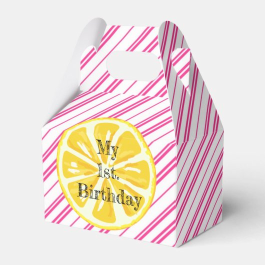 Ballotins Lemonade Stand Birthday Party (Verso)