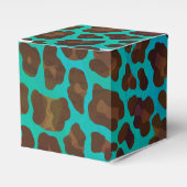 Ballotins Léopard Brown et Turquoise (Verso)