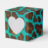 Ballotins Léopard Brown et Turquoise (Verso)