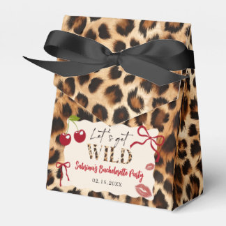 Ballotins Leopard Cheetah Cherry Bachelorette Party