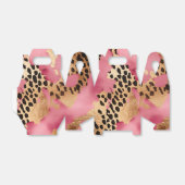 Ballotins Léopard doré rose (Déplié)