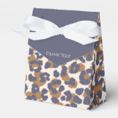 Ballotins Leopard Motif-Bleu et Brown (Verso)