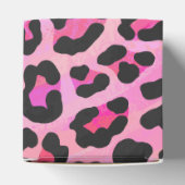 Ballotins Léopard noir et rose chaud (Haut)