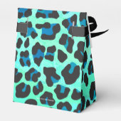 Ballotins Léopard noir et Turquoise (Arrière)