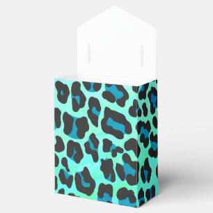 Ballotins Léopard noir et Turquoise