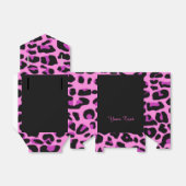 Ballotins Léopard rose et noir (Déplié)
