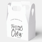 Ballotins L'équipage I Do | Fête de mariage Faveur (Ouvert)