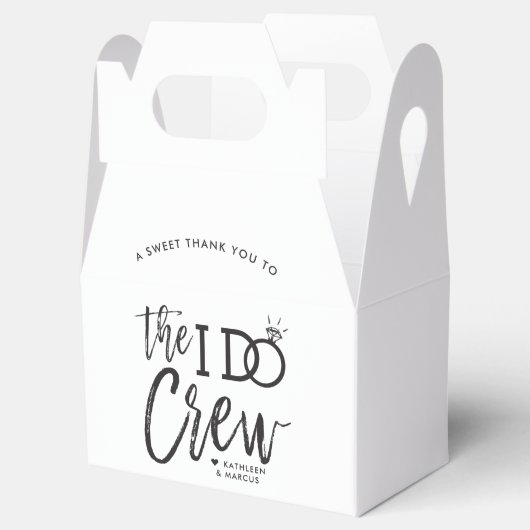 Ballotins L'équipage I Do | Fête de mariage Faveur (Ouvert)