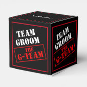 Ballotins L'équipe G-Team Groom Cube (Arrière)