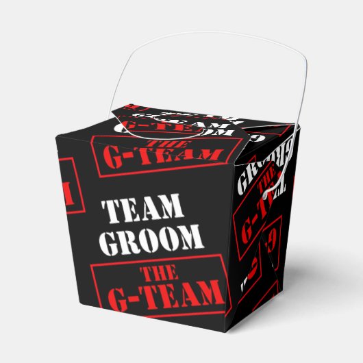 Ballotins L'équipe G-Team Groom Take-Out (Verso)