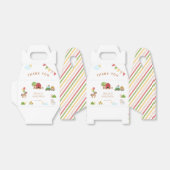 Ballotins Les animaux de ferme mignons Merci d'anniversaire (Déplié)