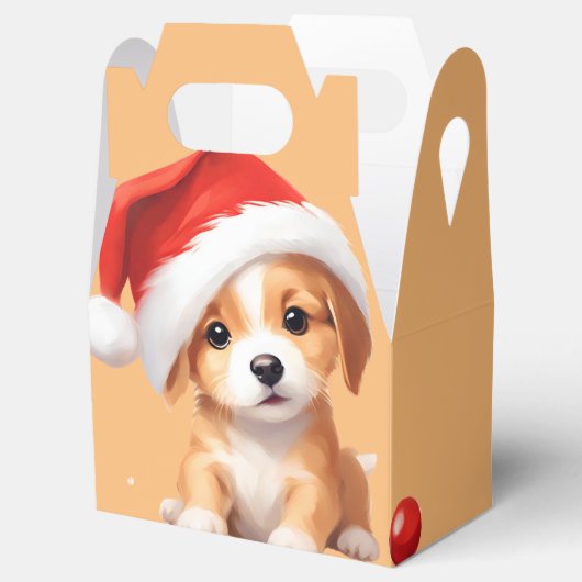 Ballotins Les animaux mignons chiot d'hiver Chien Père Noël  (Ouvert)