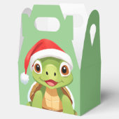 Ballotins Les animaux mignons tortue d'hiver Père Noël Chris (Ouvert)