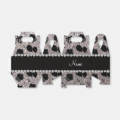 Ballotins Les ballons de cupcakes parties scintillant argent (Déplié)