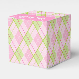 Ballotins Les dames roses de style à motifs de losanges vou