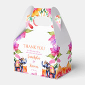 Ballotins Les éléphants mariages indiens cerise les fleurs (Verso)