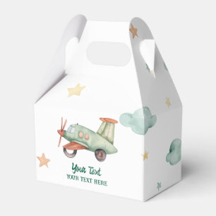 Ballotins Les garçons fêtent leur anniversaire dans un avion