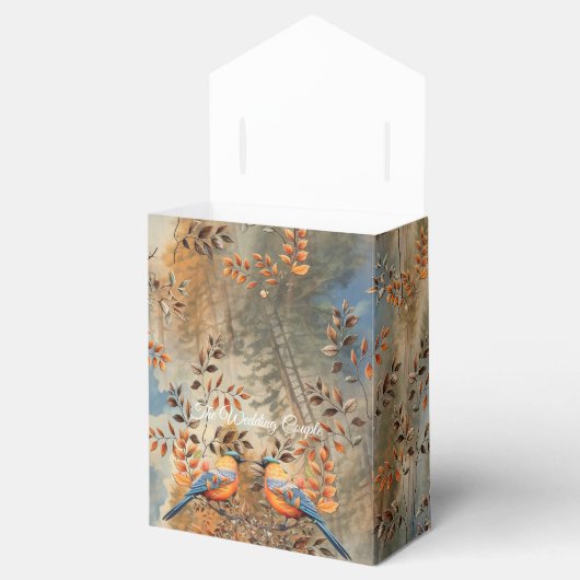 Ballotins Les grands arbres, les feuilles d'automne et les b (Ouvert)