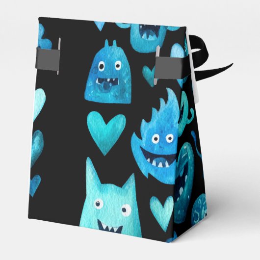 Ballotins Les monstres bleus (Arrière)