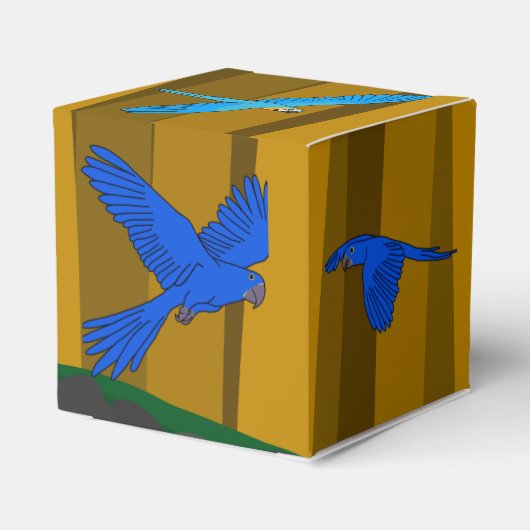 Ballotins Les Perroquets Exotiques Dans La Forêt (Arrière)