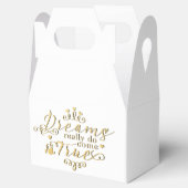 Ballotins LES RÊVES DEVIENNENT RÉALITÉ Boîtes de faveurs de  (Ouvert)