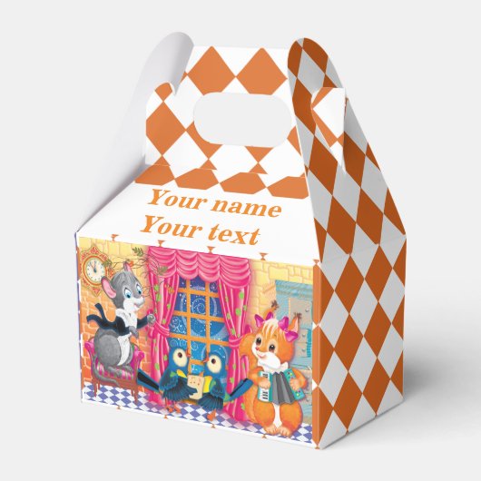 Ballotins Les souris et les écureuils jouent un concert (Verso)