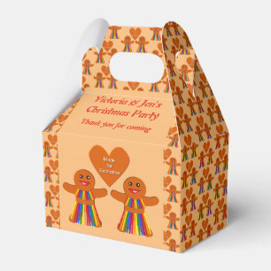 Ballotins Lesbienne Noël pain d'épices Dames Couple Personna