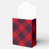 Ballotins Leslie tartan rouge bleu violet plaid (Ouvert)