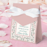 Ballotins L'éternité commence aujourd'hui<br><div class="desc">Les boîtes de faveur Forever Begins Today présentent un design floral romantique,  parfait pour les mariages élégants,  les douches de mariée et les faveurs de célébration intemporelles.</div>